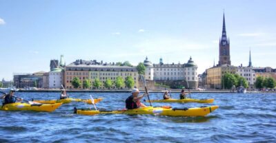 Guided Kayak City Tour & Optional Midsummer Meal