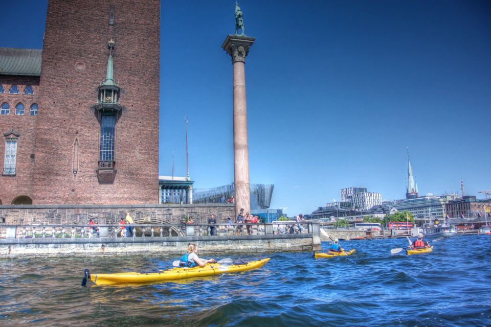 Stockholm: Guided Kayak City Tour & Optional Midsummer Meal - How much value do you get for $76?