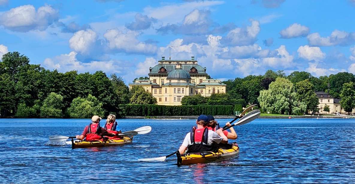 Stockholm: Guided Kayak Tour to Drottningholm Royal Palace - Key points to know before you book