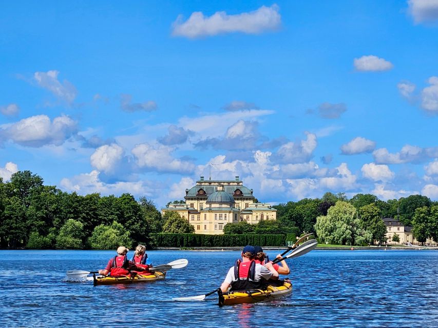Stockholm: Guided Kayak Tour to Drottningholm Royal Palace - Forty-five minutes to walk through the palace gardens