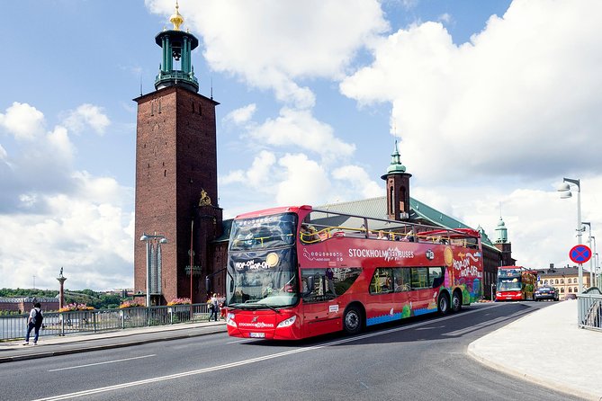 Stockholm Hop-On Hop-Off Bus & Boat Options - Djurgården, museums, and waterfront views