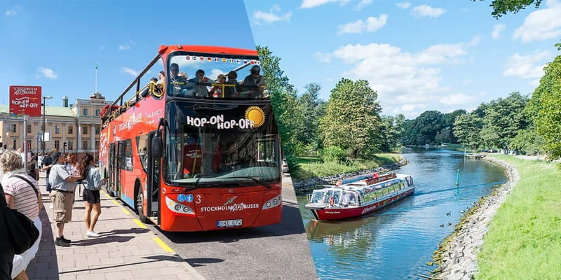 Stockholm: Hop-On Hop-Off Bus or Boat Option - Key points to know before you book