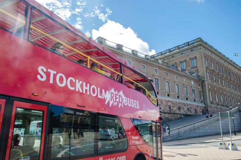 Stockholm: Hop-On Hop-Off Bus or Boat Option - Audio commentary, Wi-Fi, and the overall ride
