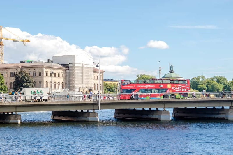 Stockholm: Hop-On Hop-Off Bus or Boat Option - Djurgården: the best cluster of major sights