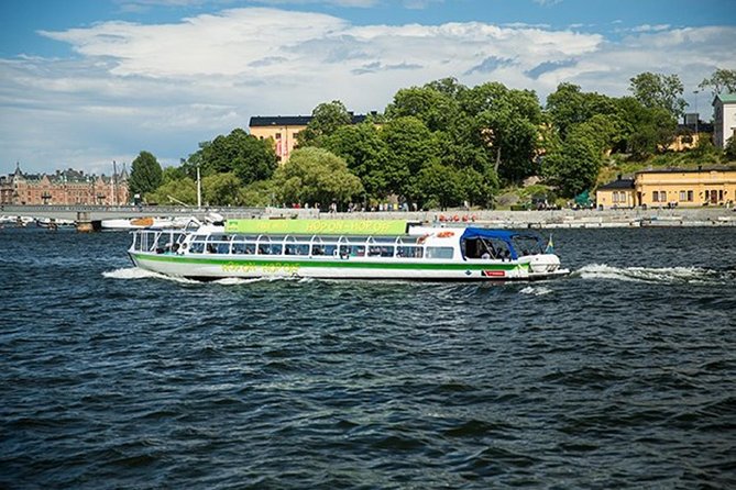 Stockholm Hop-On Hop-Off Sightseeing Cruise - Following the route from the Royal Palace to Nybroplan