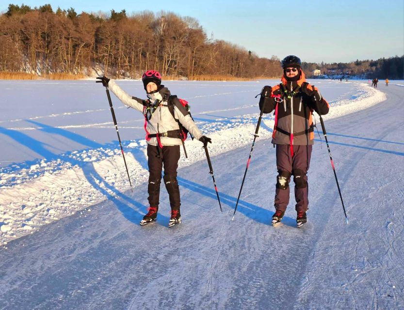 Stockholm: Nordic Ice Skating for Beginners on a Frozen Lake - Returning to Centralplan 15