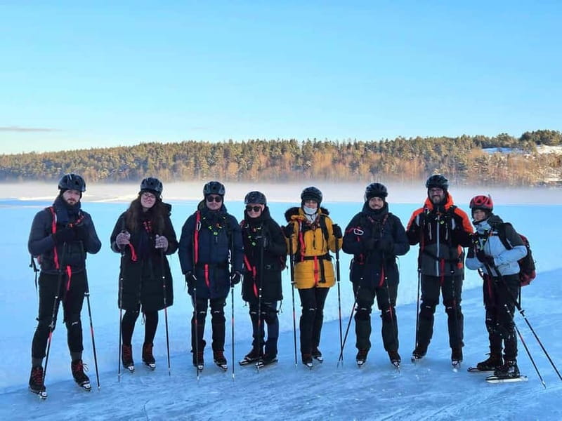 Stockholm: Nordic Ice Skating for Beginners on a Frozen Lake - What the $177 price really includes