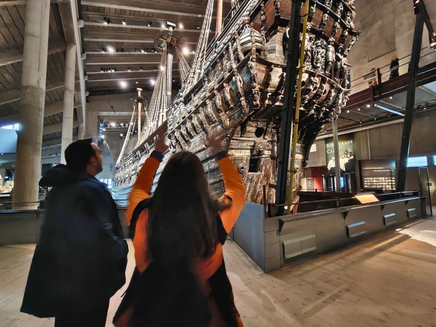 Stockholm: Old Town Walking Tour w/ Vasa Museum & Boat Ride - Beginning at the Gustav III Obelisk