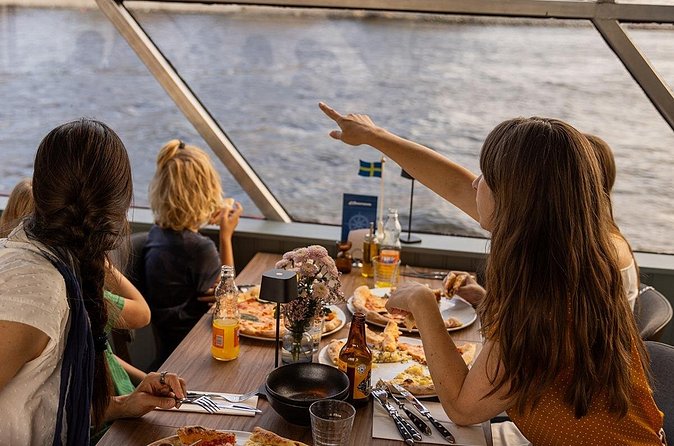Stockholm Pizza Cruise - Explore Stockholm's Waterways - Royal parkland, embassies, and outdoor Stockholm