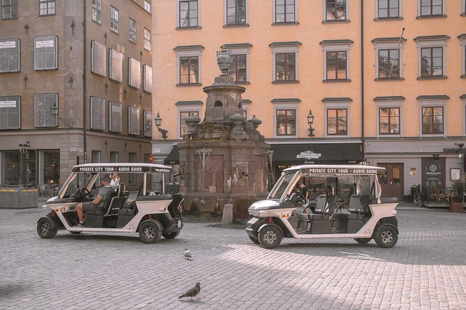 Stockholm Private Golf Cart Tours - Skeppsholmen, Kastellholmen, and the museum islands