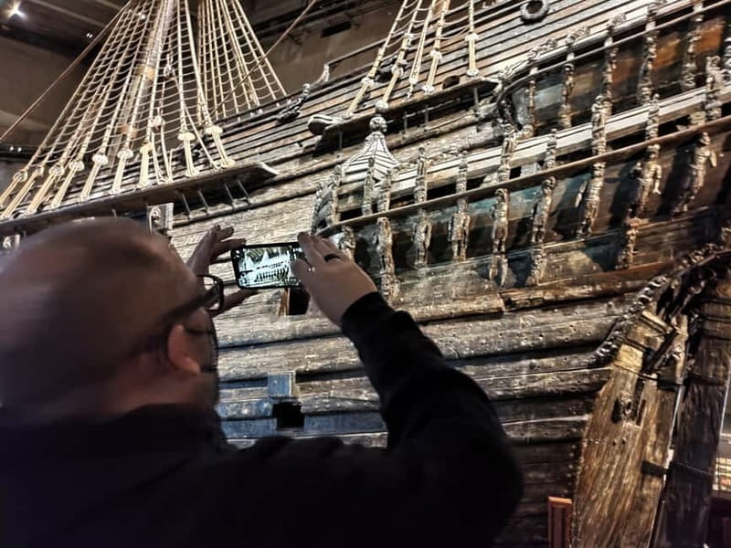 Stockholm: Private Guided Car Tour and Vasa Museum Entry - Key points at a glance