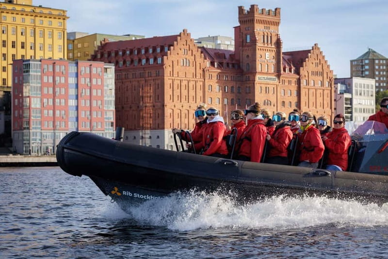 Stockholm: RIB Speed boat tour & archipelago island visit - The RIB ride through Stockholm’s island world