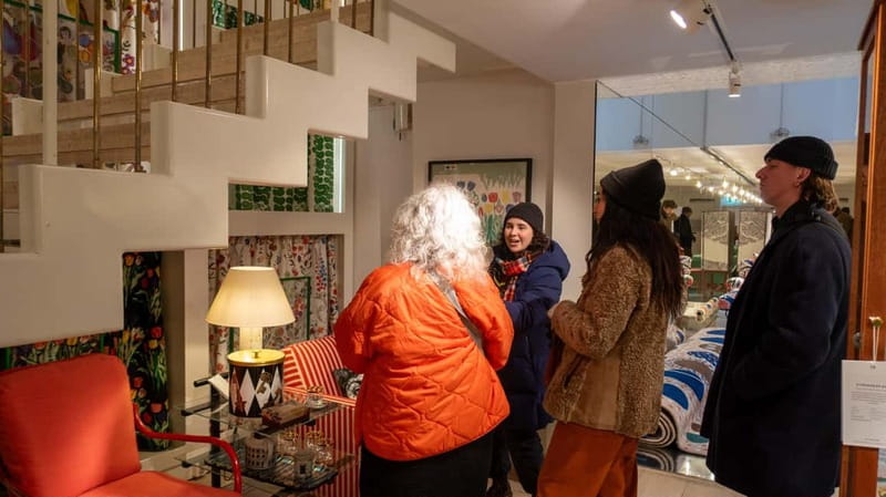 Stockholm: Scandinavian Architecture & Design Ostermalm Tour - Östermalmshallen brings architecture down to earth