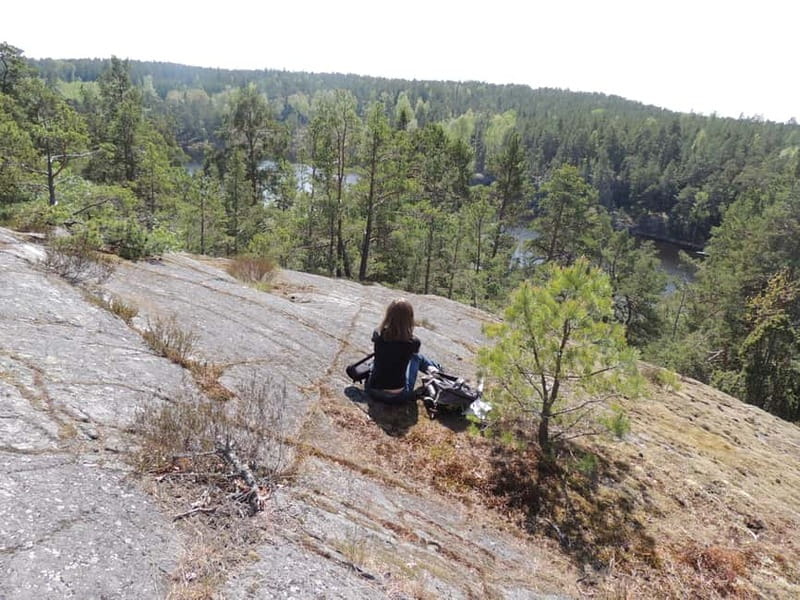 Stockholm: Self-Guided hiking in beautiful nature - Lunch, lakes, and the value of $37