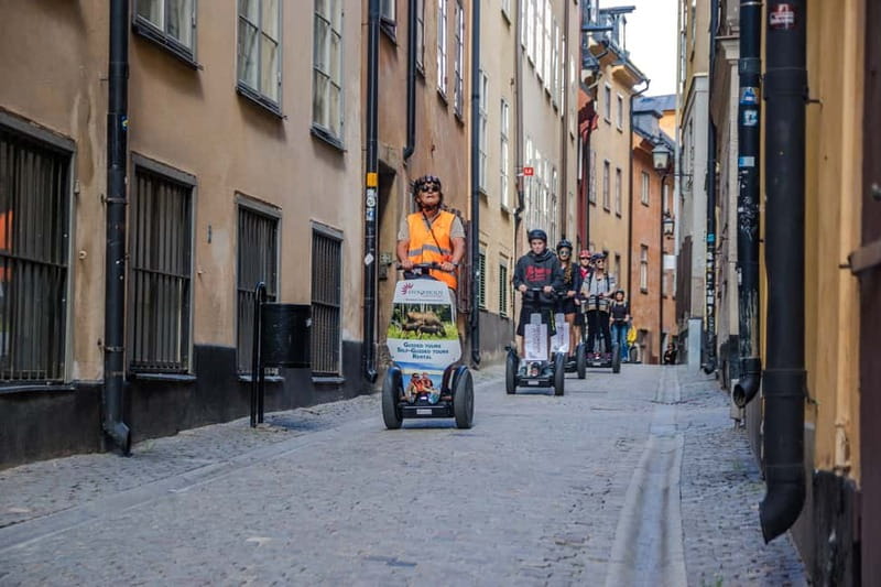 Stockholm: Sightseeing Tour by Segway - Riddarholmen and the First Waterfront Views
