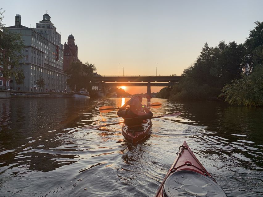 Stockholm: Sunset Kayak Tour in the City + Swedish Fika - Starting at Rålis Kayak on Kungsholmen