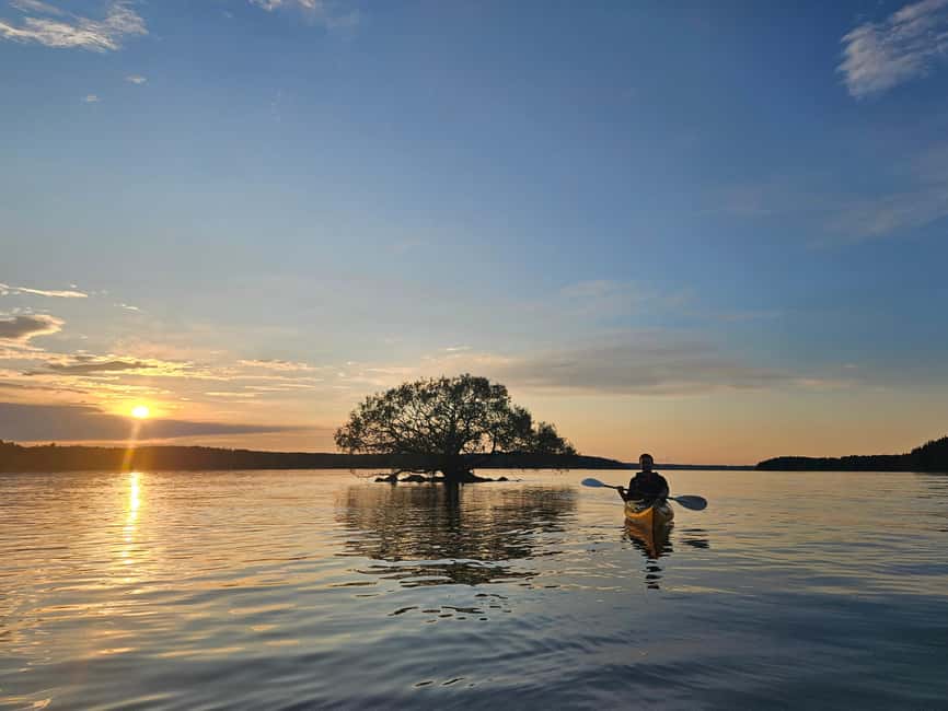 Stockholm: Sunset Kayak Tour on Lake Mälaren with Tea & Cake - Sunset Timing and the Best Season to Go