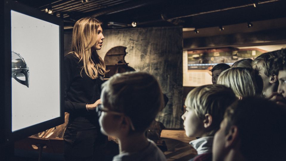 Stockholm: The Viking Museum Exhibition and Viking Ride - The audio guide is useful, but bring your own setup