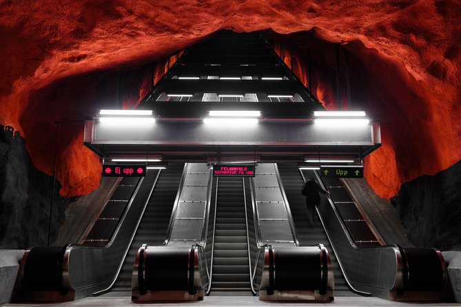 Stockholm: Underground Metro Art Ride with a Local - Siri Derkert and the human side of public art
