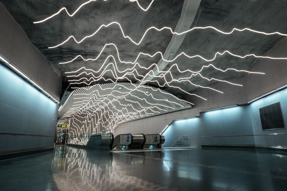 Stockholm: Underground Metro Art Ride with a Local Guide - Why Stockholm’s subway became an art gallery