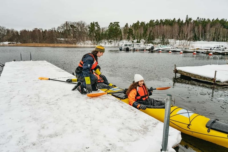 Stockholm: Winter Kayaking, Swedish Fika, and Hot Sauna - Fika on an island, on the ice, or beside a fire