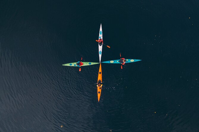 Stockholm: Winter Kayaking, Swedish Fika and hot Sauna Experience - Paddling toward Vaxholm Fortress