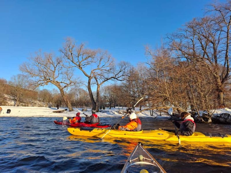Stockholm: Winter Kayaking Tour through the City Centre - Why winter kayaking works in Stockholm