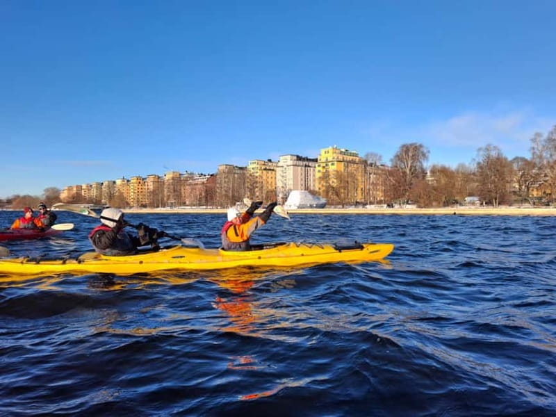 Stockholm: Winter Kayaking Tour through the City Centre - Two and a half hours around Stockholm’s islands