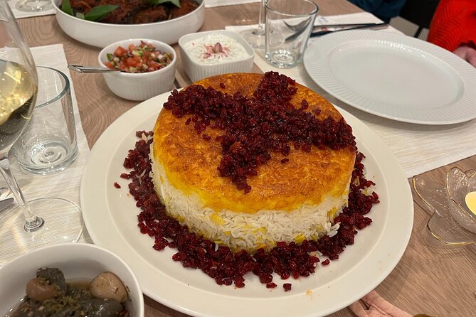 Traditional Persian Cooking Class in Stockholm with a Local - Sitting down to the meal you helped prepare