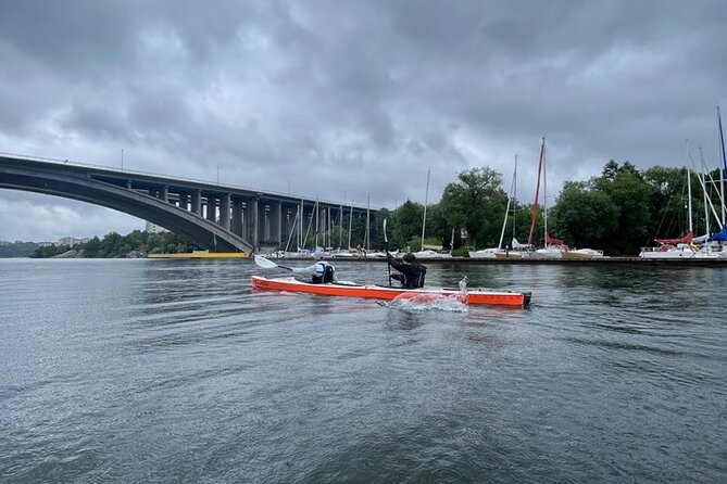 Winter Kayak Tour in Stockholm City (Dry Suit Kayaking) - Paddling past Stockholm’s island districts
