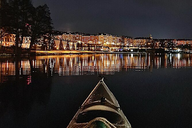 Winter Kayak Tour in Stockholm City (Dry Suit Kayaking) - The city from water level